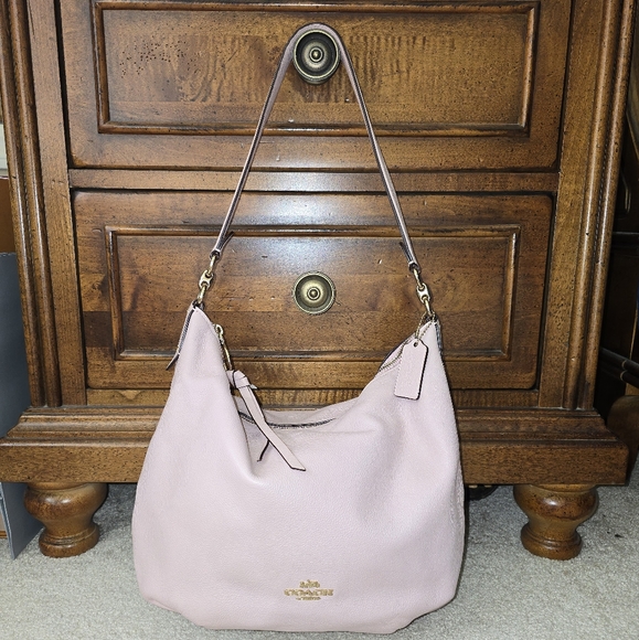 Coach Pink Hobo Bag Excellent Condition